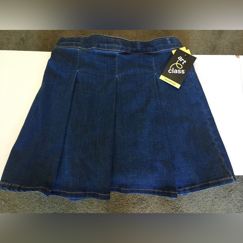 Girls Art class denim skirt